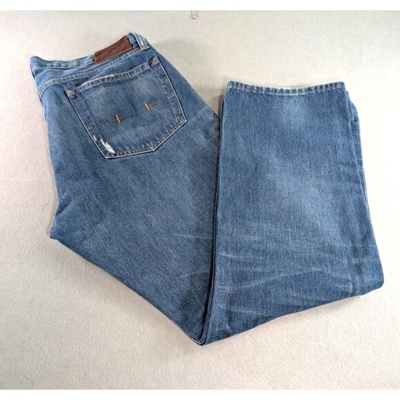 Polo Ralph Lauren 867 Classic Fit Blue Jeans Mens 36x30 Straight Leg - Picture 1 of 16